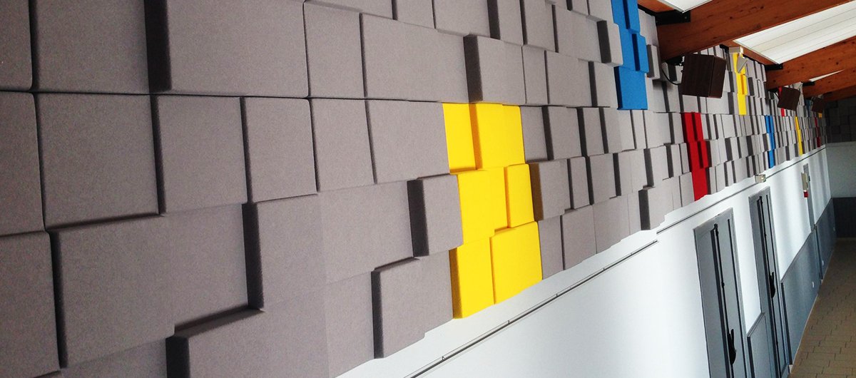 3D Akustik Duvar Paneli