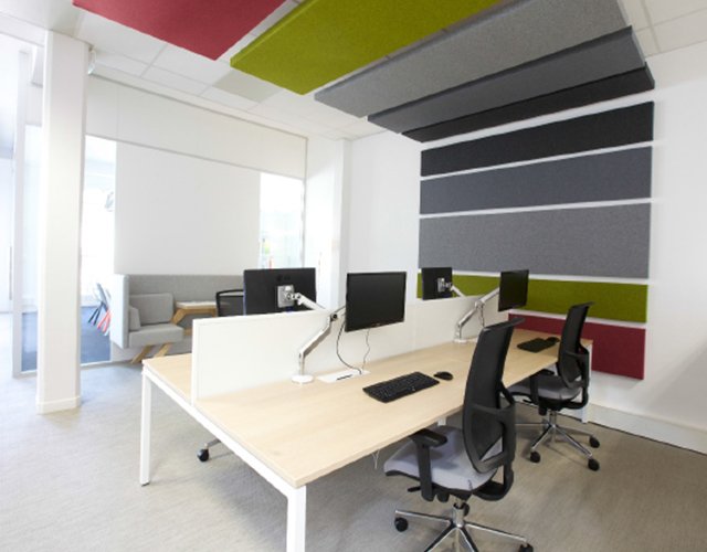 Renkli Dekoratif Ofis Panelleri