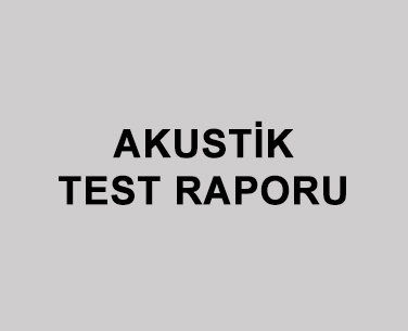 Akustik Test Raporu