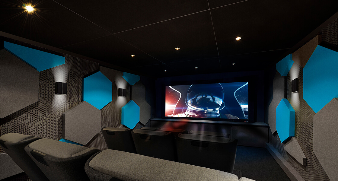 Evde Sinema Salonu Home Cinema Odası Ses Yalıtımı ve Dekorasyonu
