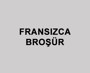 Fransızca Broşür