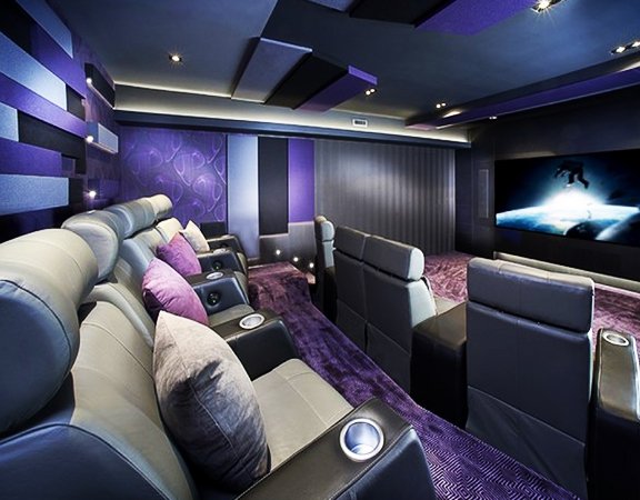 Dekoratif Sinema Odaları